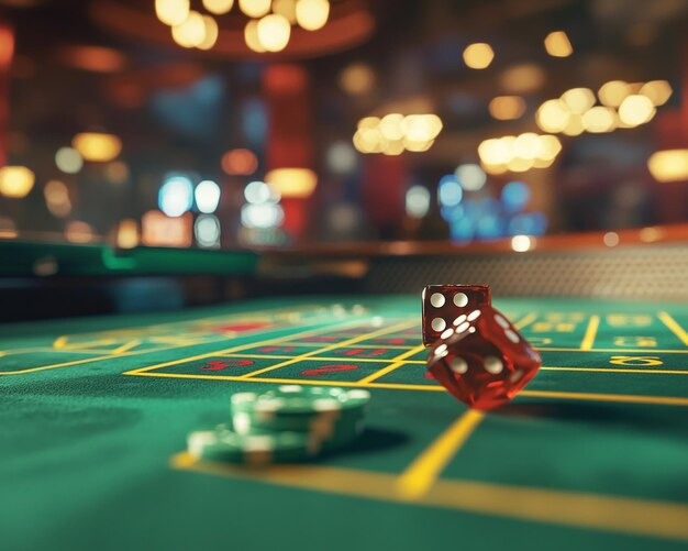 Roulette table feed